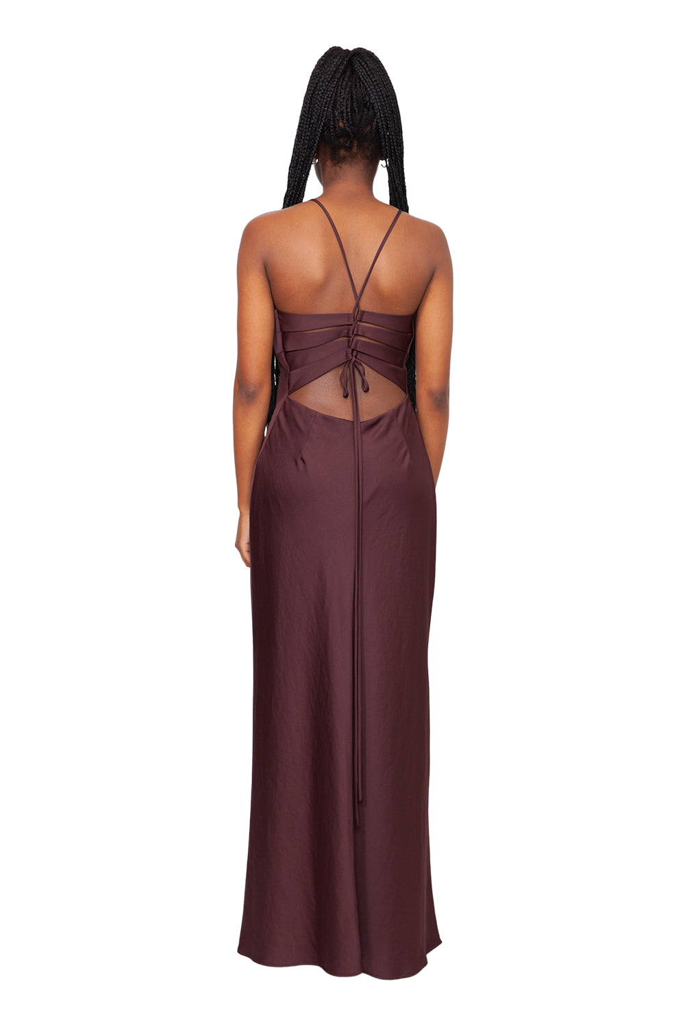 Time to Shine Slip Dress Truffle