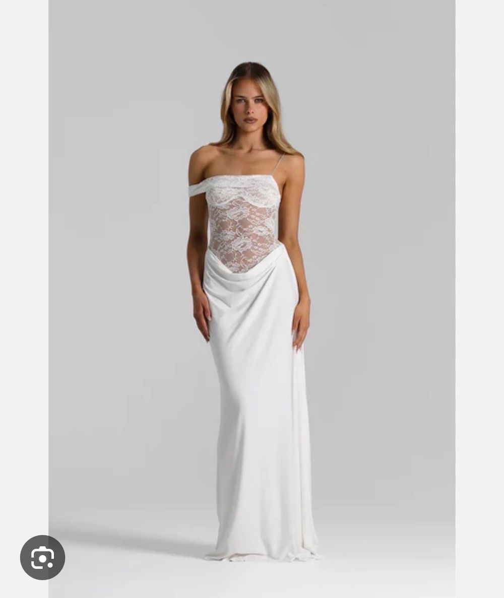 Sloane Dress White