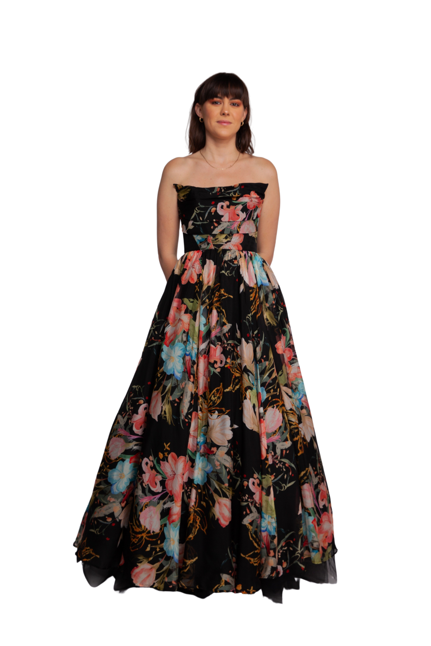 Rania Bustier Gown
