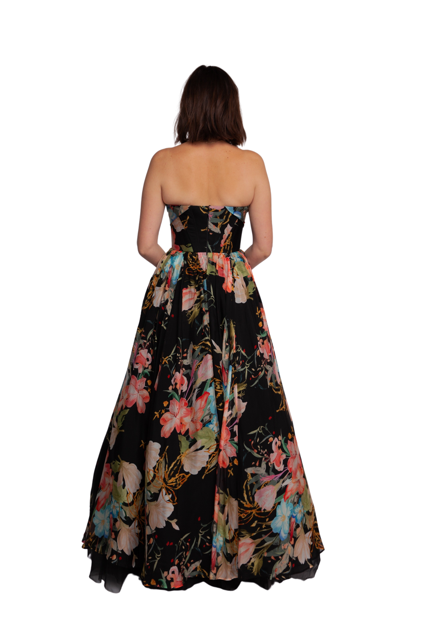 Rania Bustier Gown