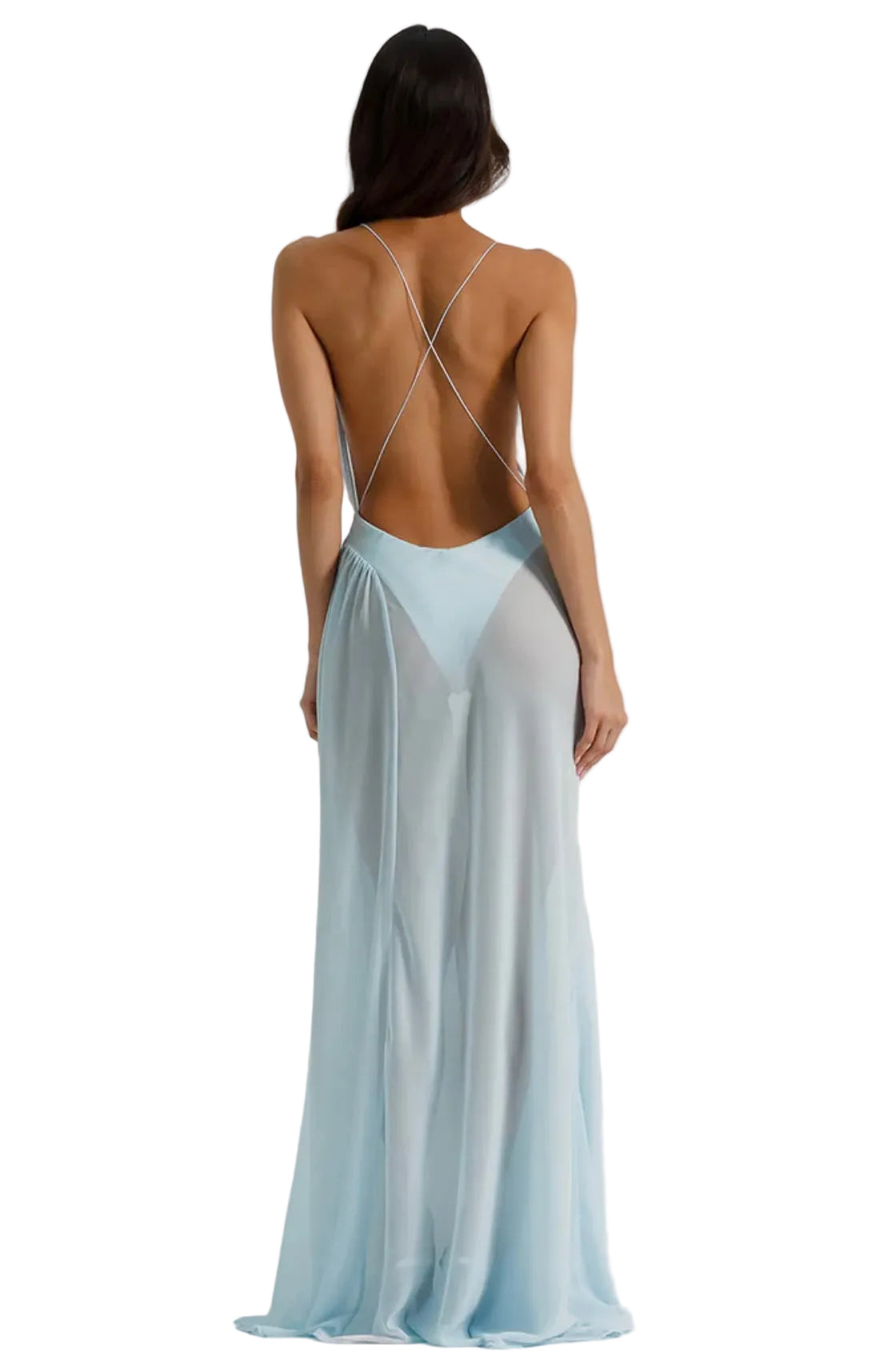 Agnes Dress Ice Blue