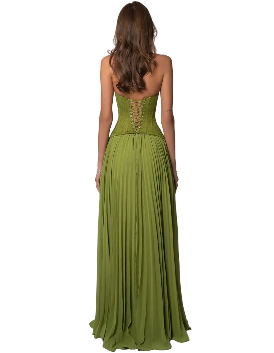 Gaia Dress Green