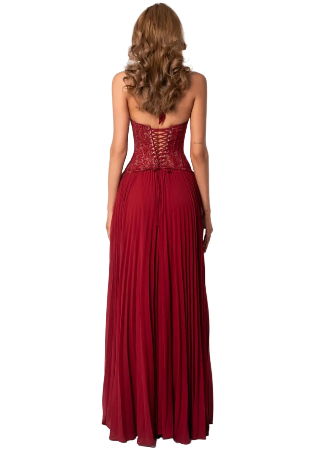 Gaia Dress Red