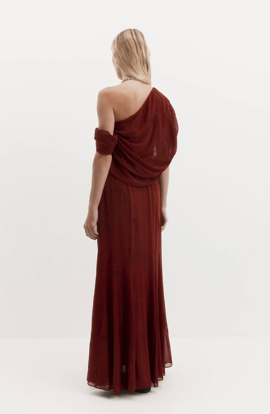 Lucielle Dress Burgundy