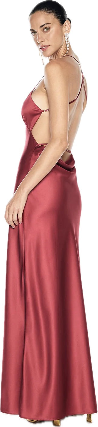 Saturation Point Slip Dress Rouge