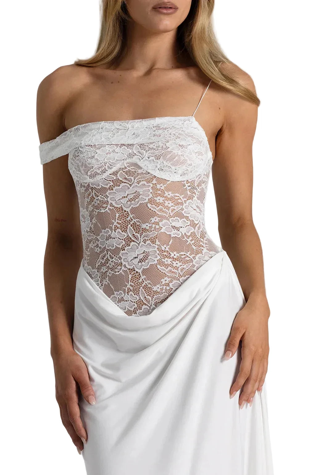 Sloane Dress White
