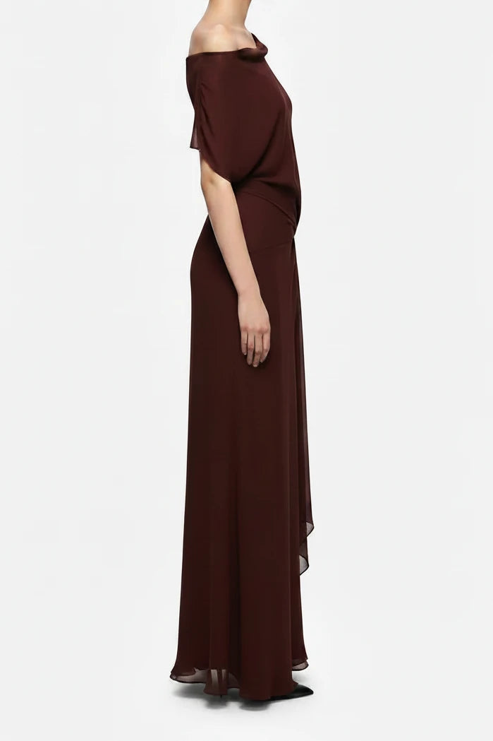 Amanda Drape Maxi Dress