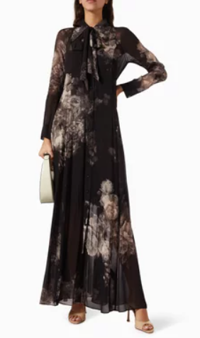 Hypnotic Maxi Shirt Dress