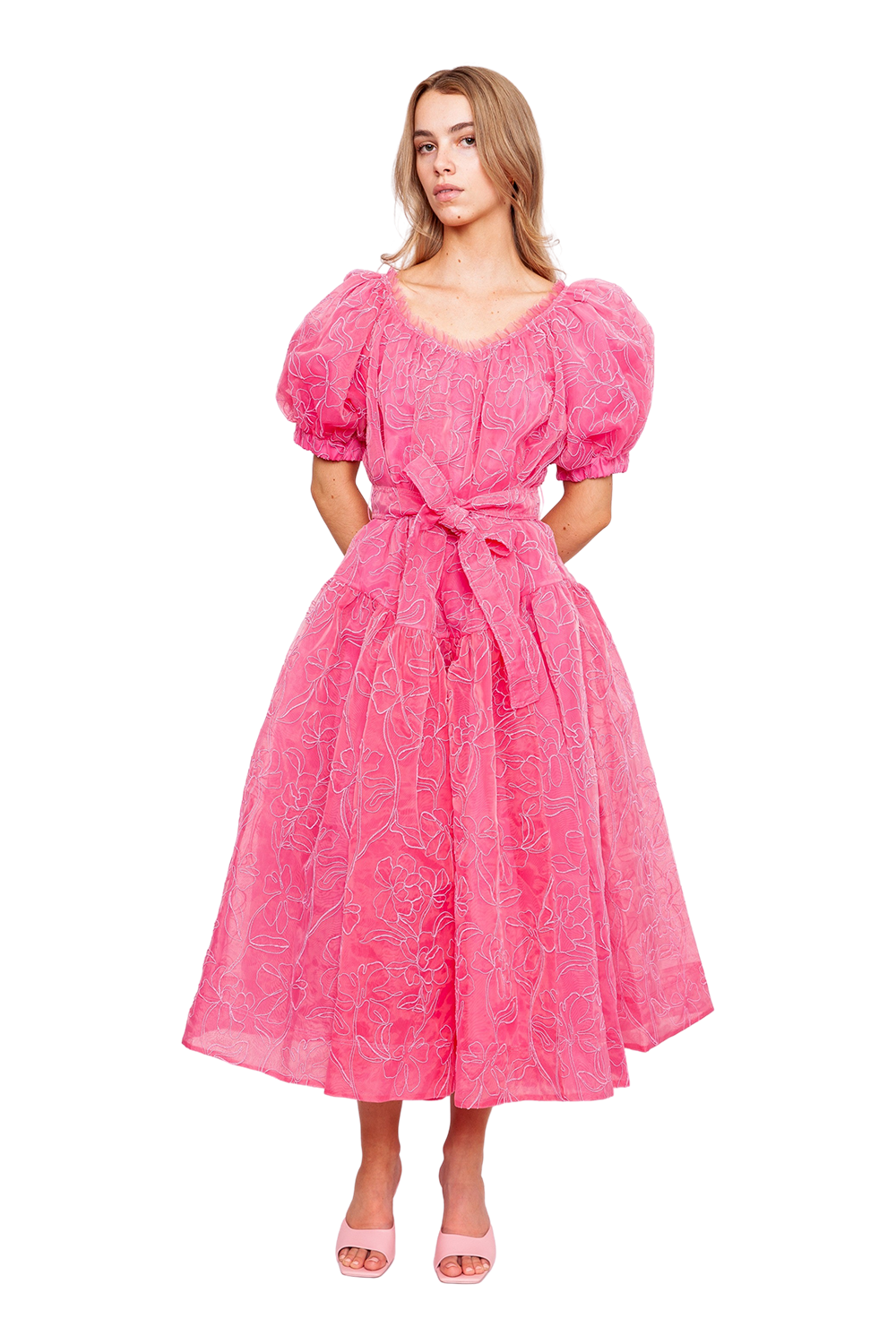 aje evangeline cornelli maxi dress Aje Evangeline Cornelli Maxi Dress - Passion