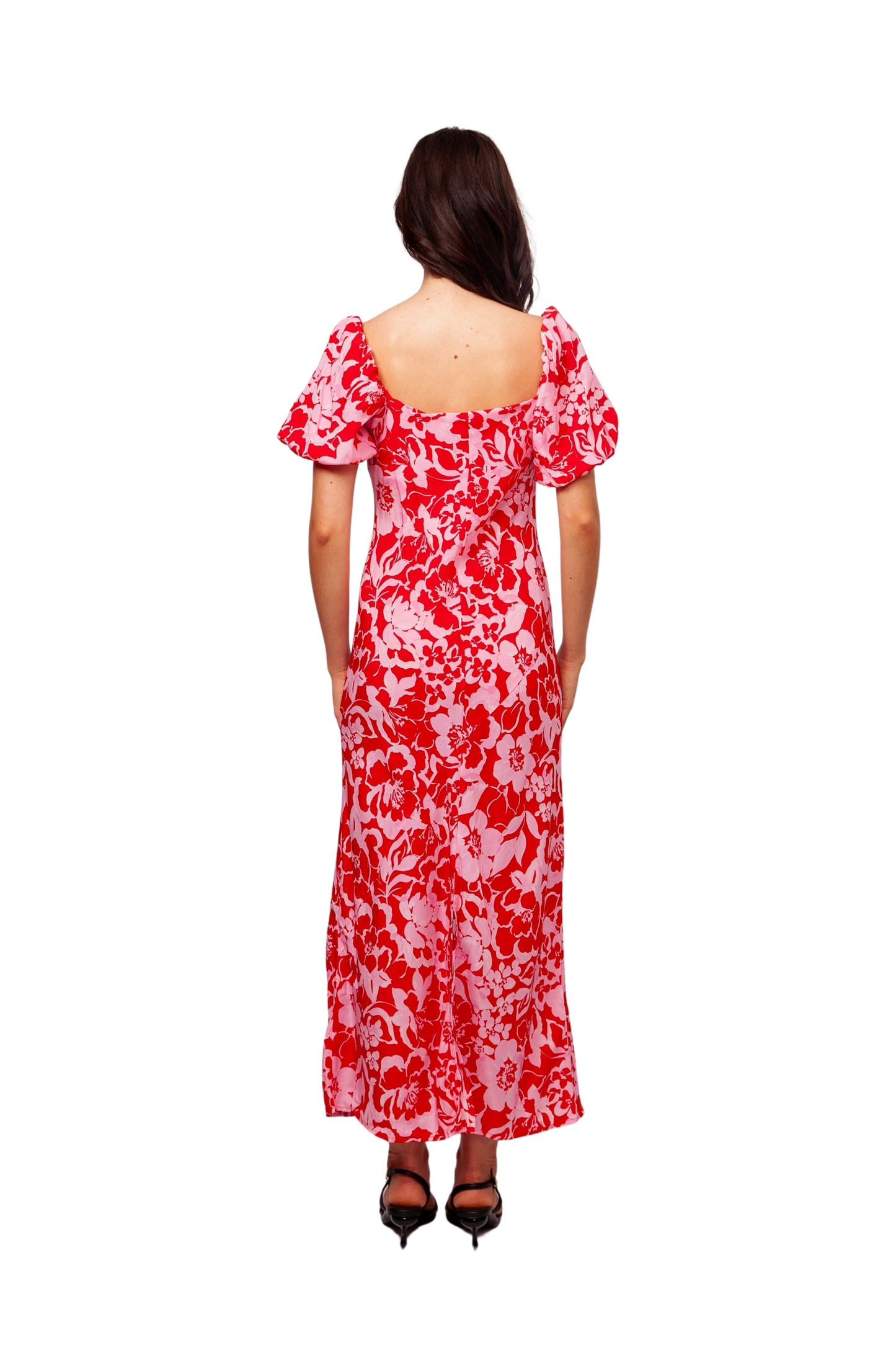 Bobbi Silk Midi Dress