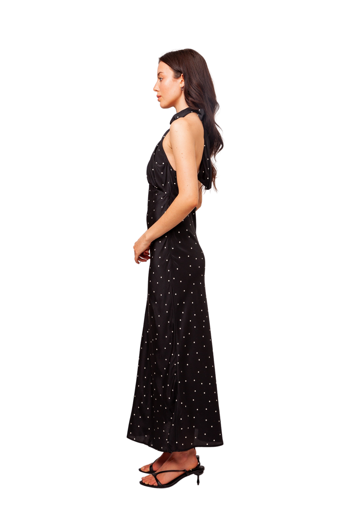 Symphony Silk Halter Dress