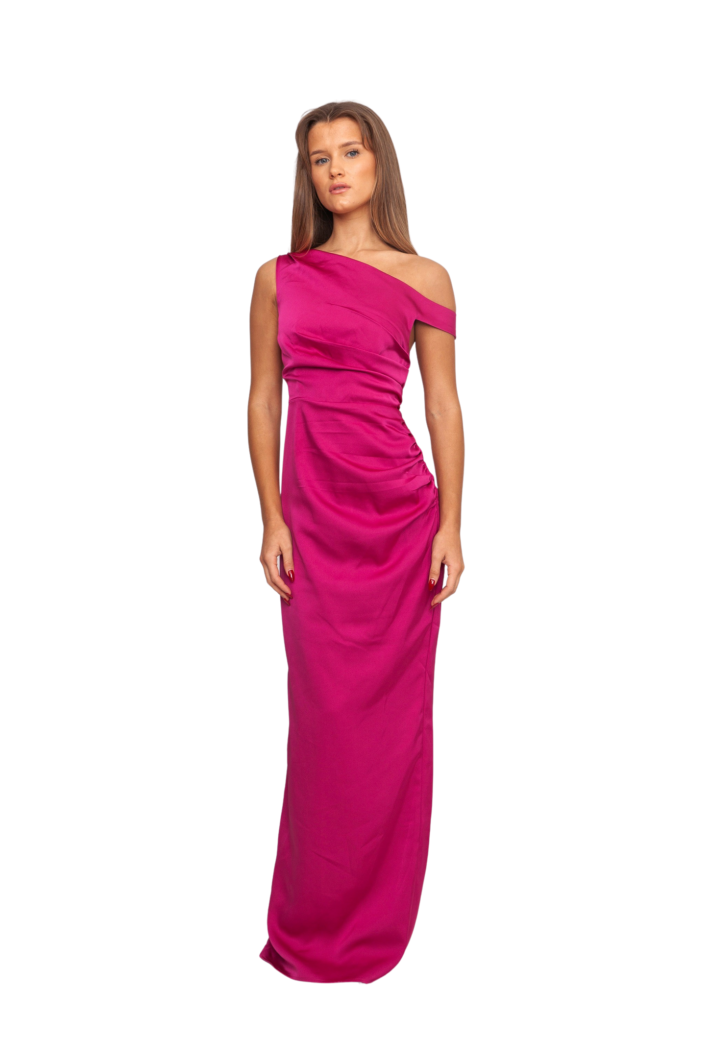 Kaira Maxi Dress Mulberry Pink