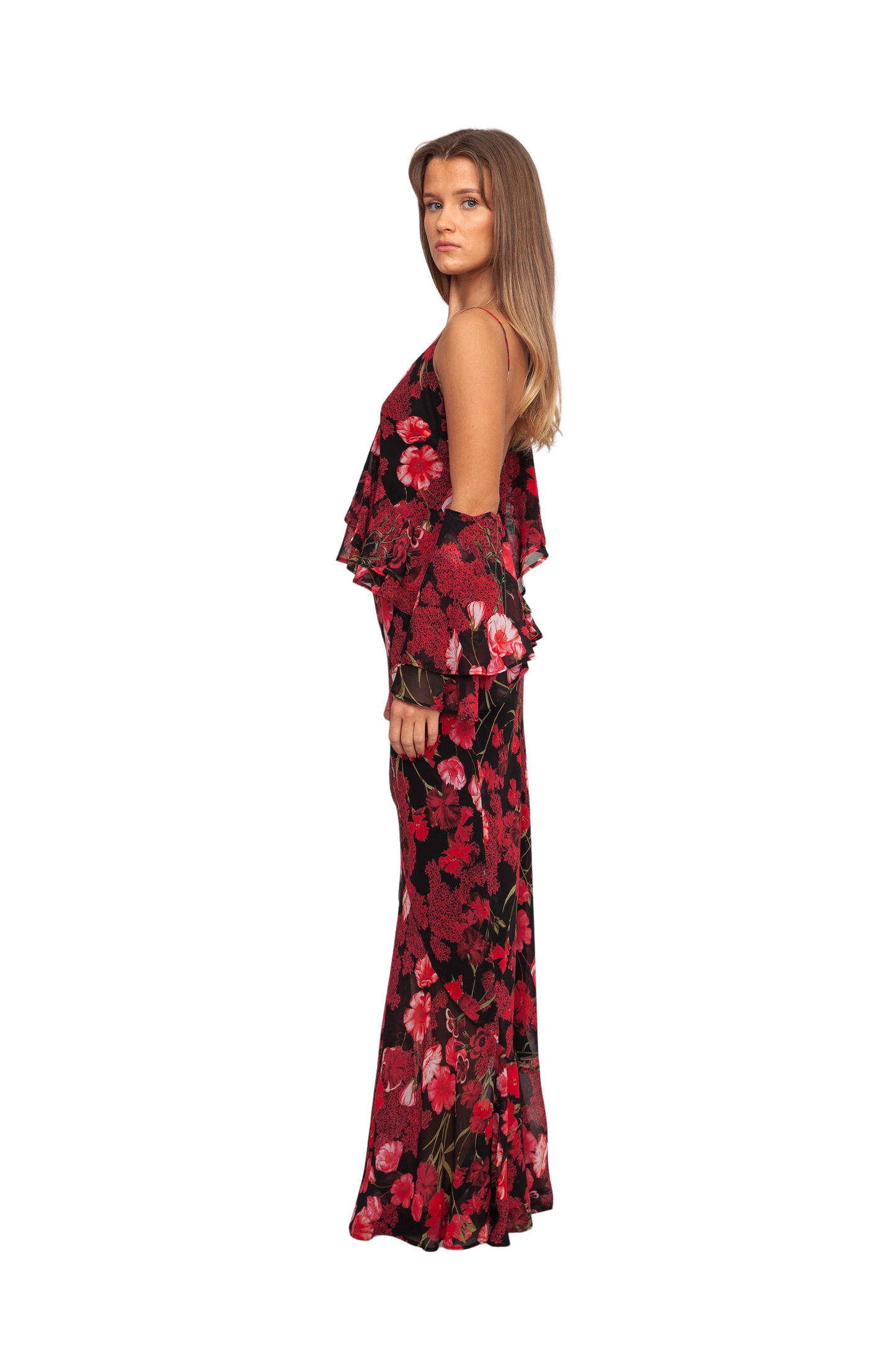 Marina Gown Red Poppy