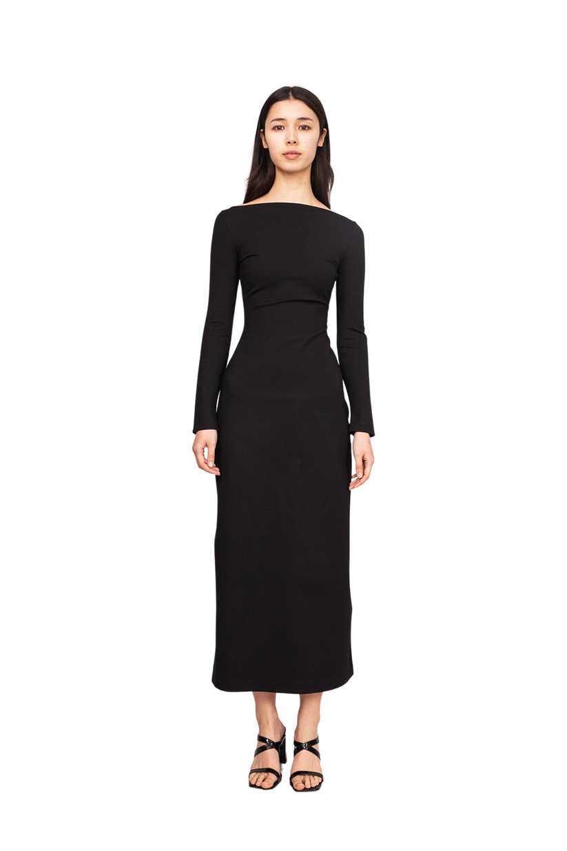 black long sleeve dress nz Black Long Sleeve Dresses