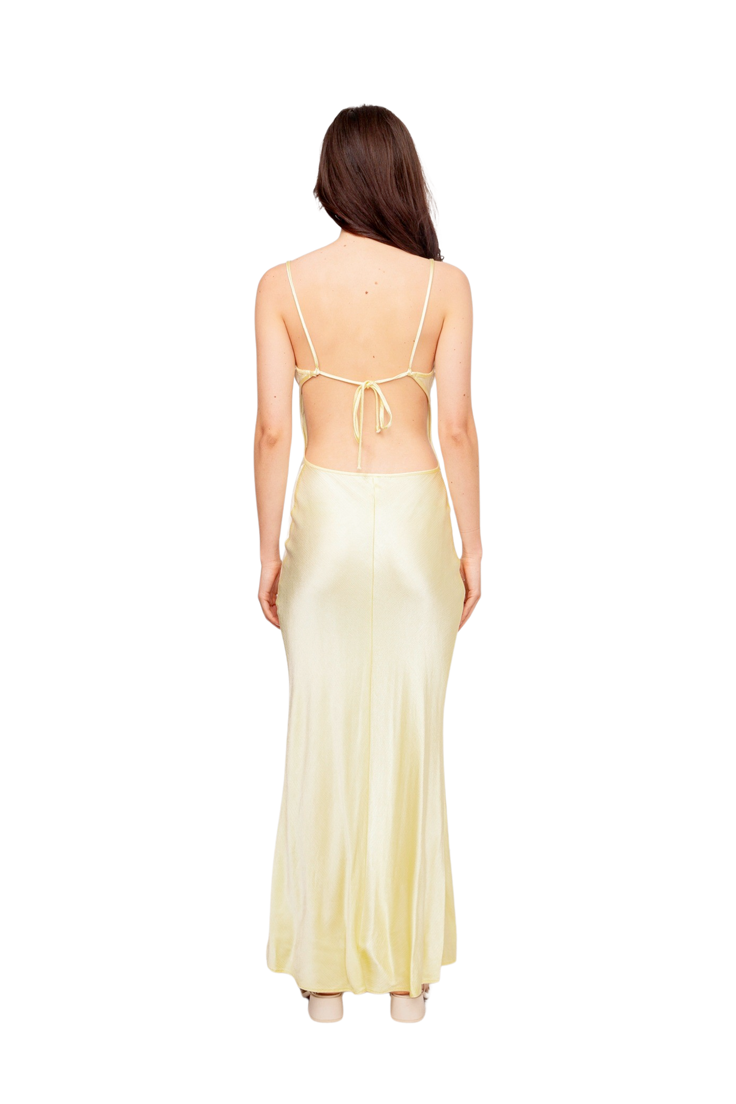Cedar City Maxi Dress Ice Yellow