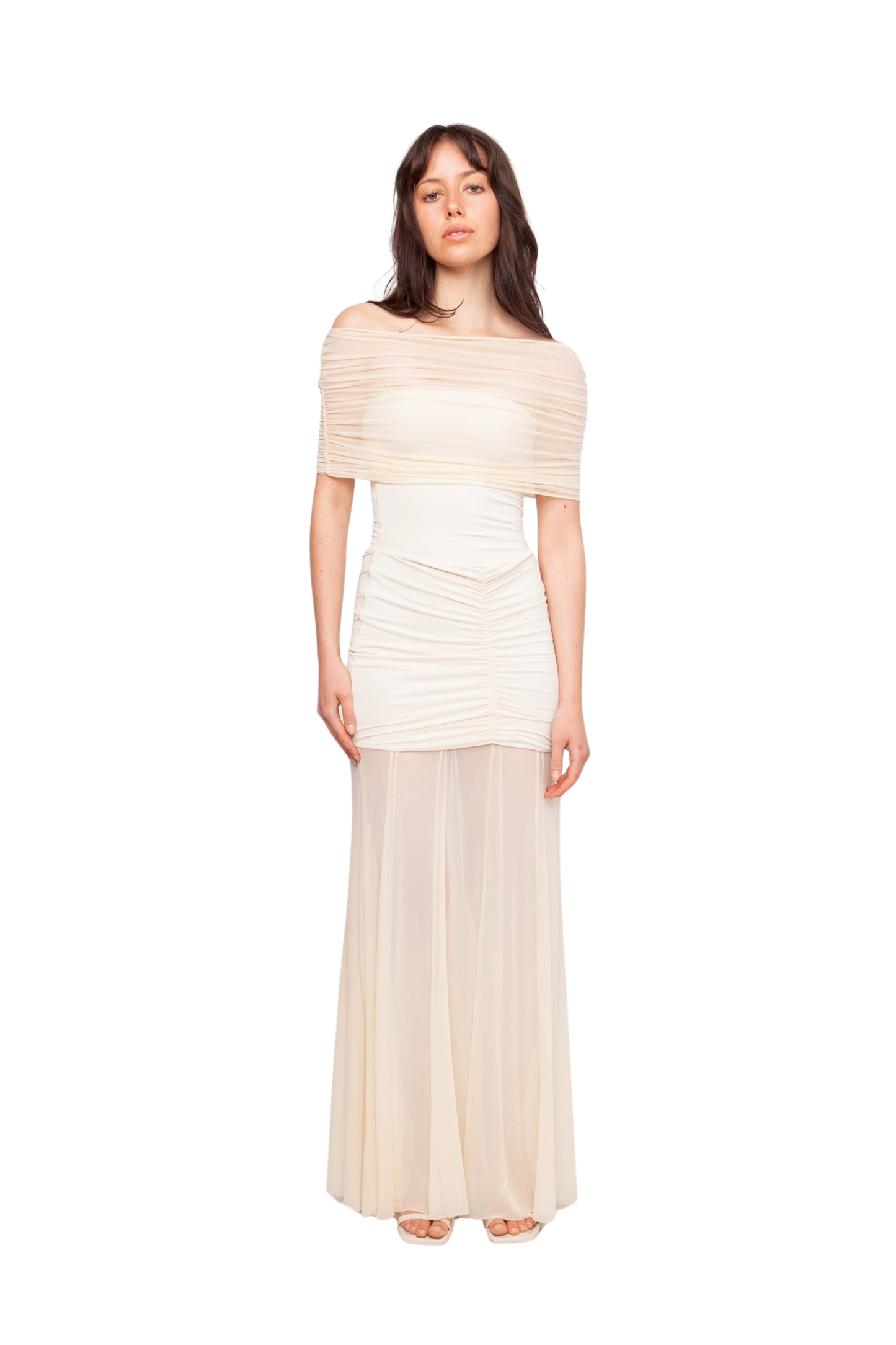Caspian Slinky Mesh Dress