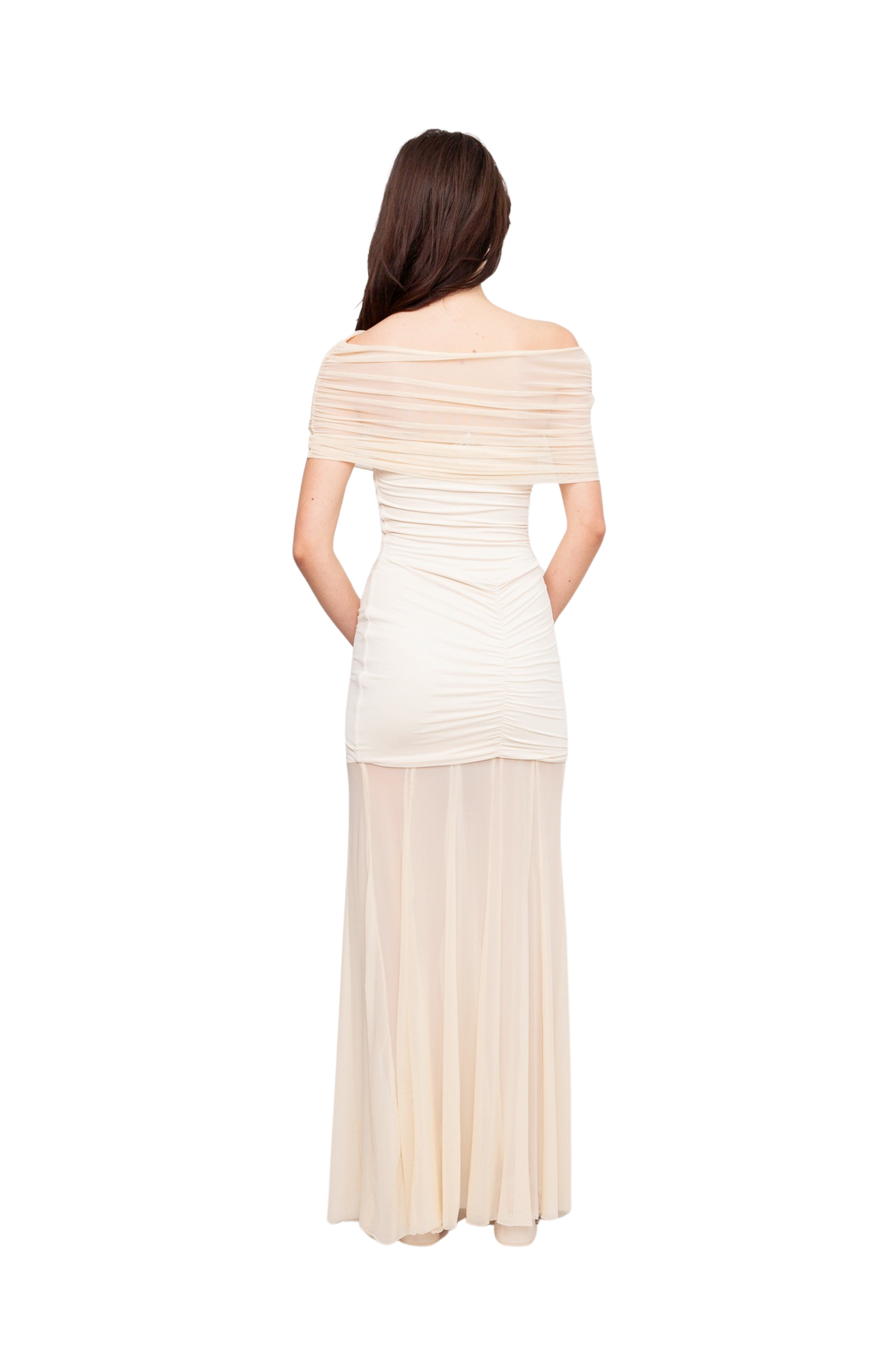 Caspian Slinky Mesh Dress