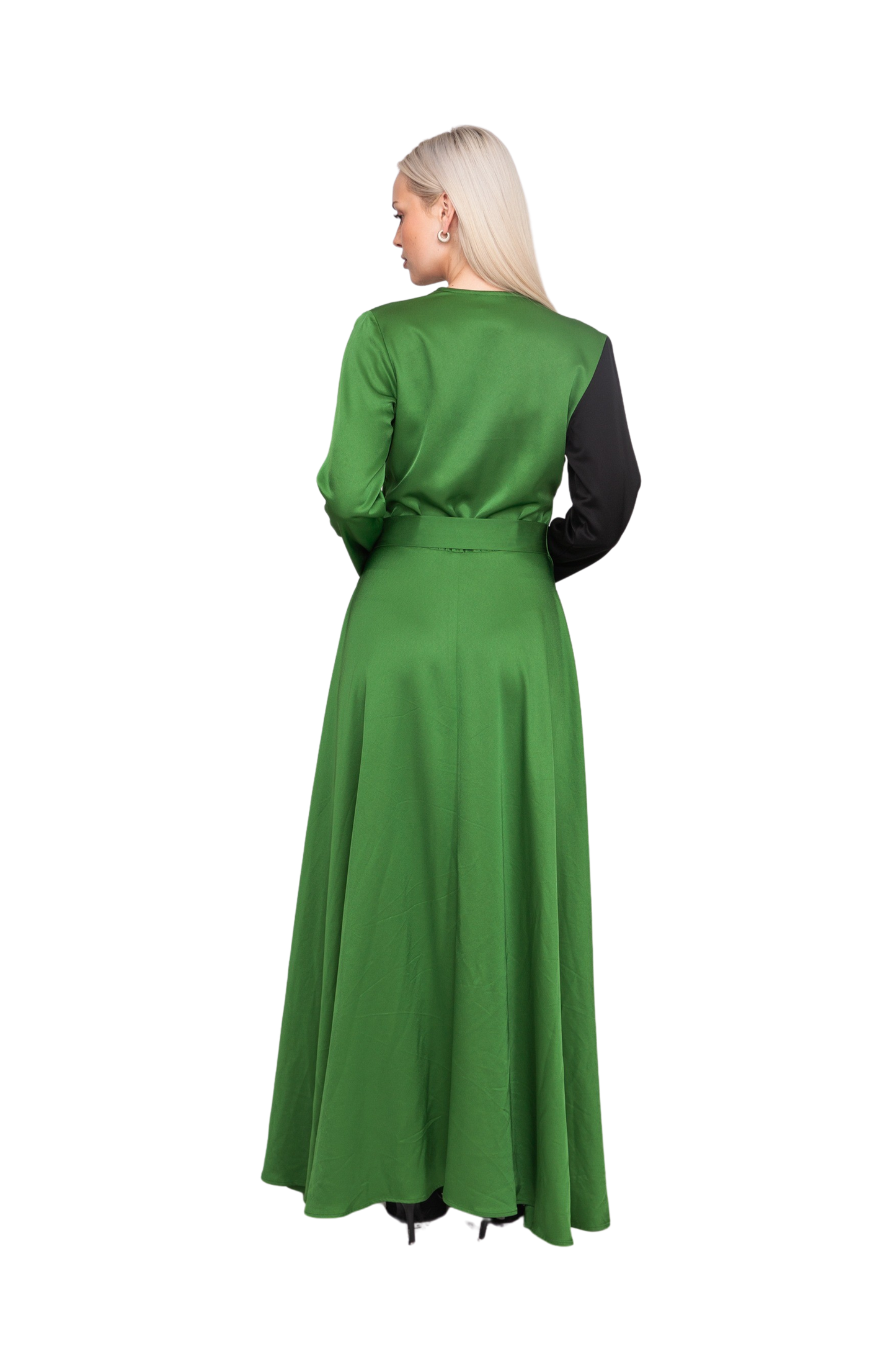 Thistle Dress Black/Green