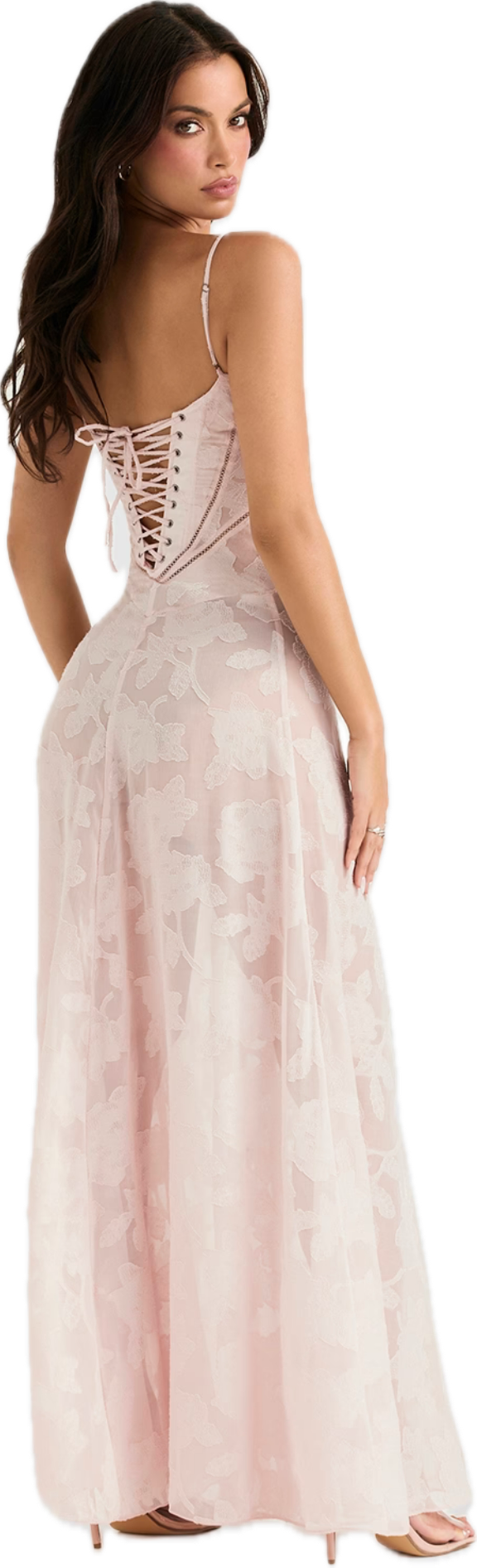 Seren Floral Dress Blush