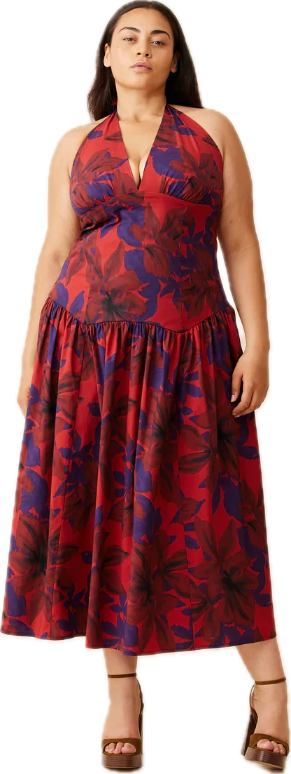 Relaxe Halter Dress Samba