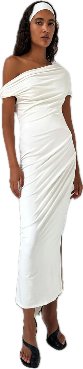 05 Elemental Ida Dress - Ivory