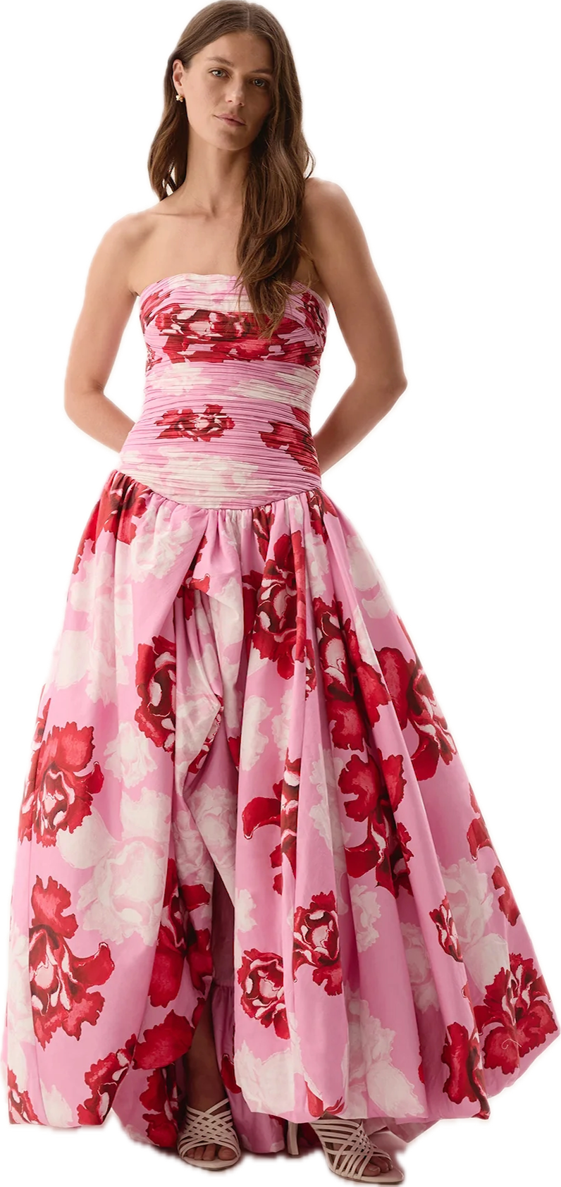 Behold Maxi Dress Pink Boldly Blooming The Dress Room Behold Maxi Dress Pink Boldly Blooming The Dress Room