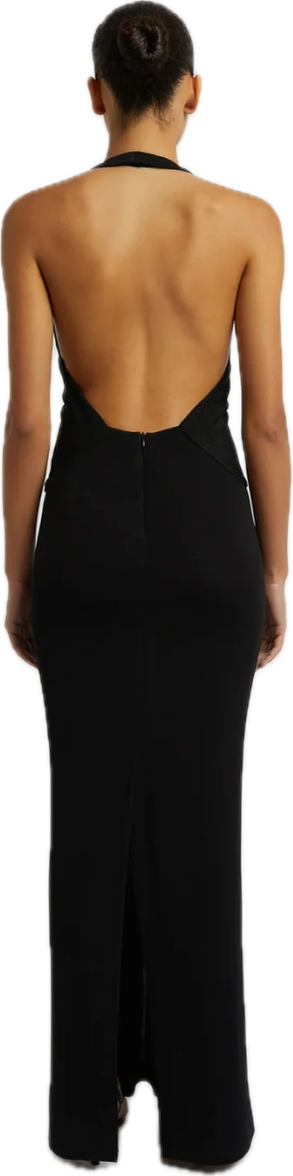 Tailored Slope Halter Dress