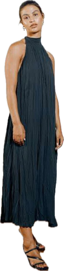 Cascade Crush Gown Forest Green