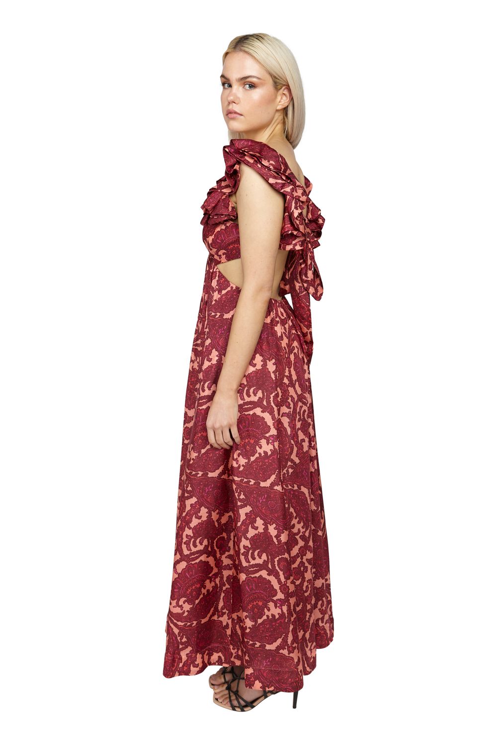 Tiggy Frill Shoulder Dress