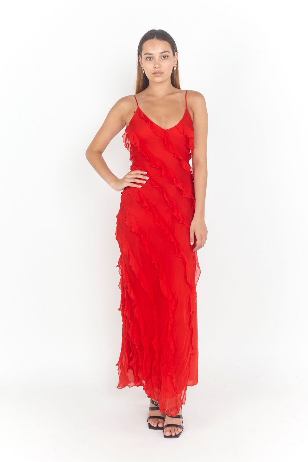 rat and boa cecelia dress red Rat & Boa Cecelia Dress Taite Ro