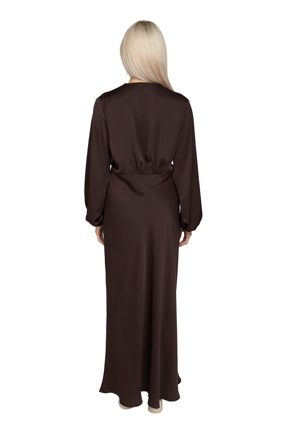 Aquarius Satin Tie Dress