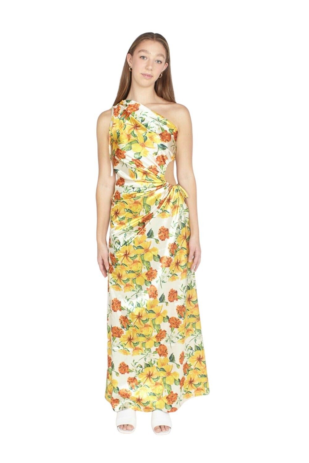Nour Yarden Floral Maxi Dress