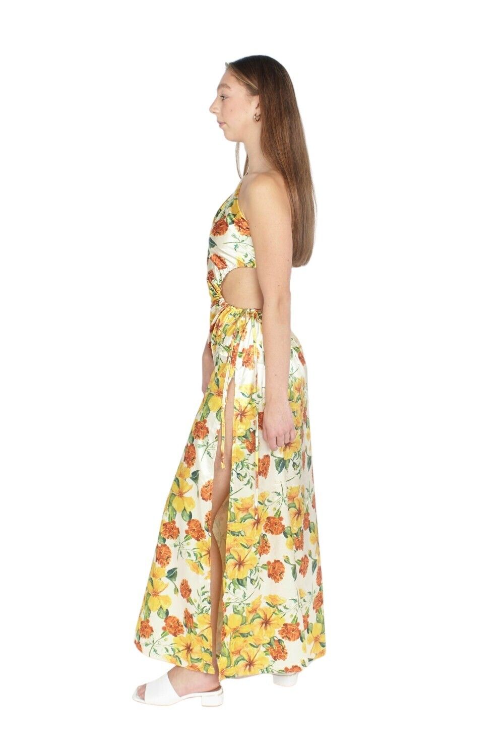 Nour Yarden Floral Maxi Dress