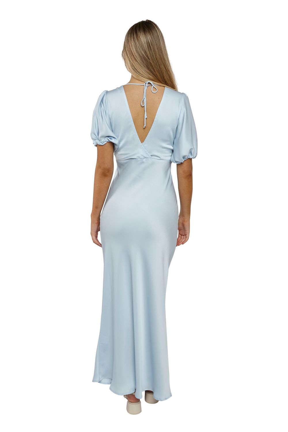 Ice Blue Bridesmaid Dresses