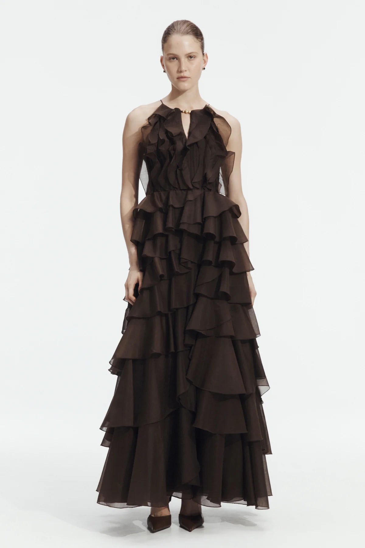Cleo Gown Carob
