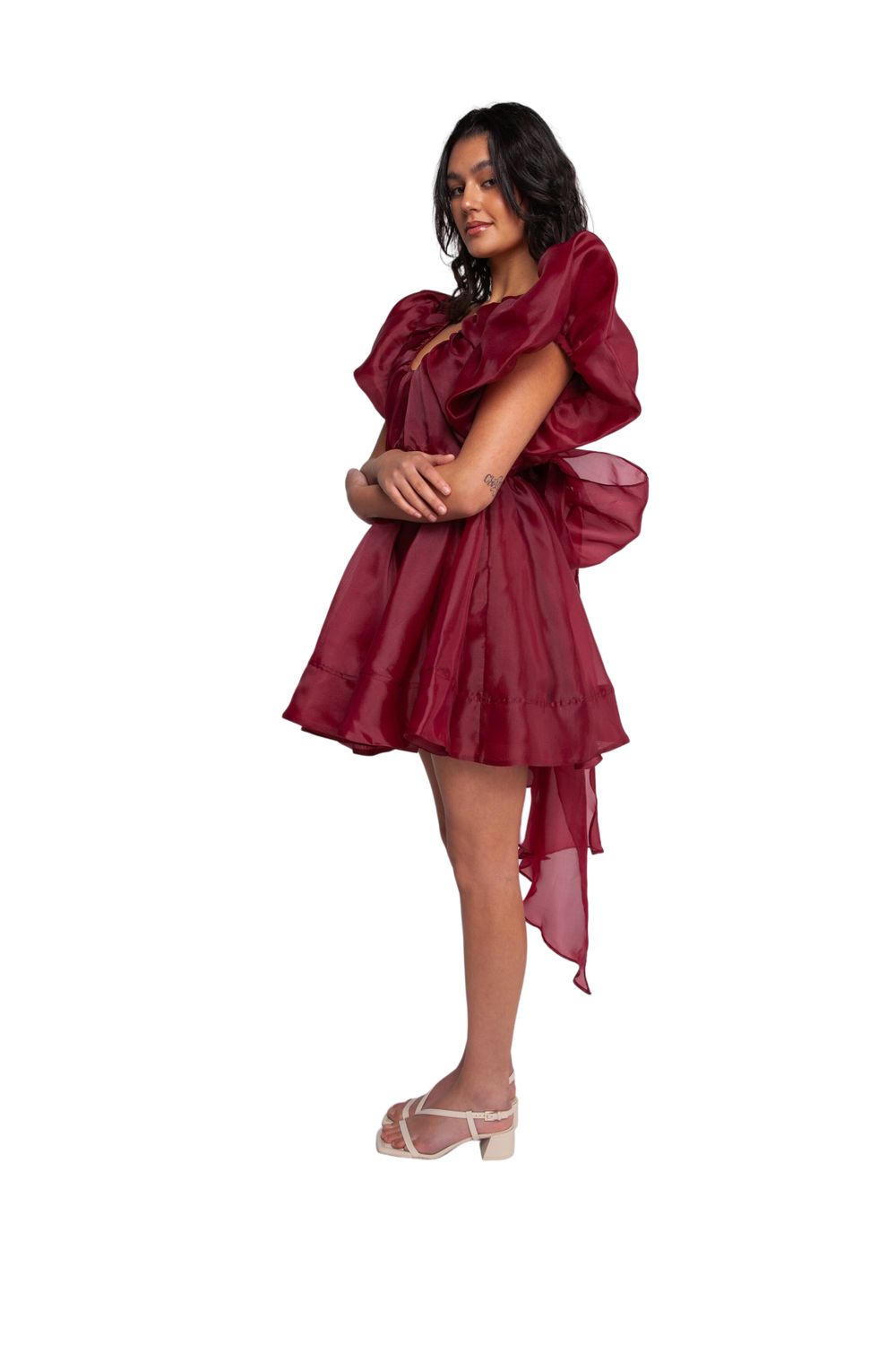 Gretta Organza Mini Dress The Dress Room Gretta Organza Mini Dress The Dress Room