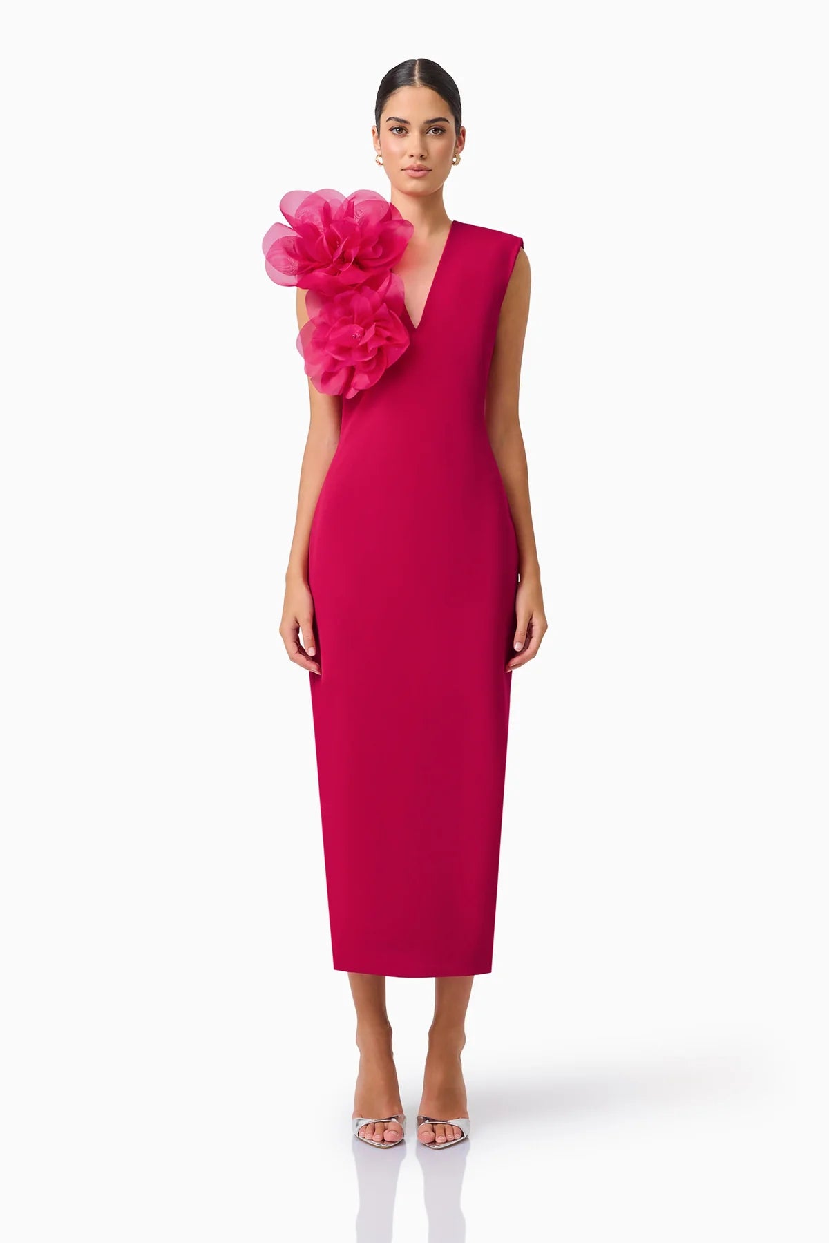 Verdessa V-Neck Maxi Dress