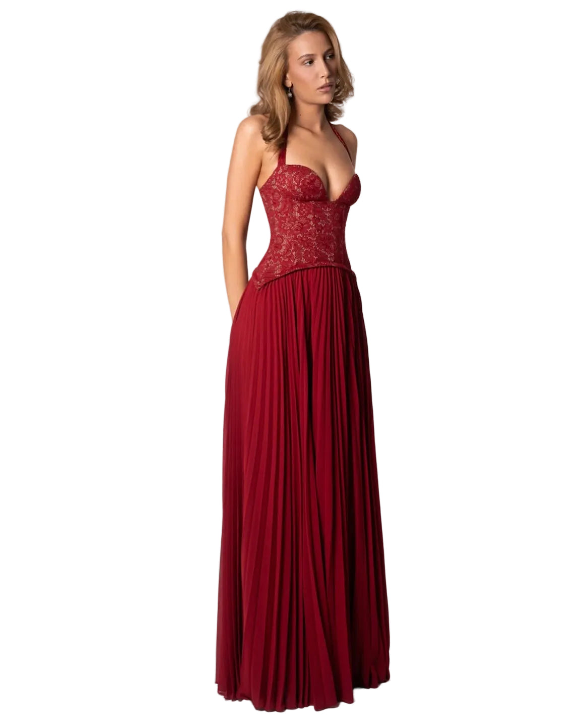 Gaia Dress Red