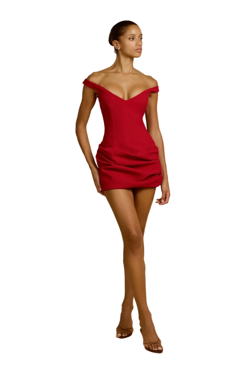 Avery Dress Red