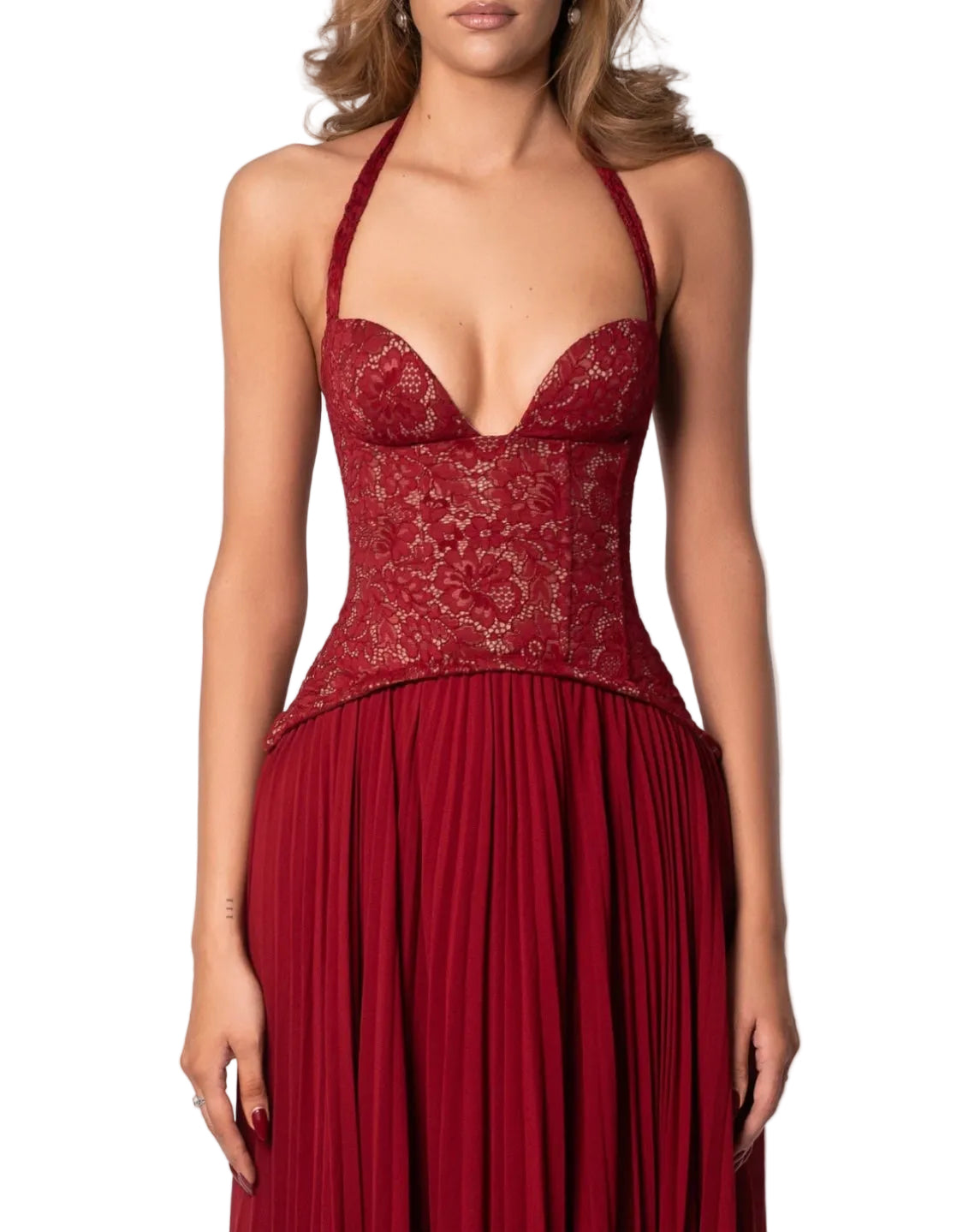 Gaia Dress Red