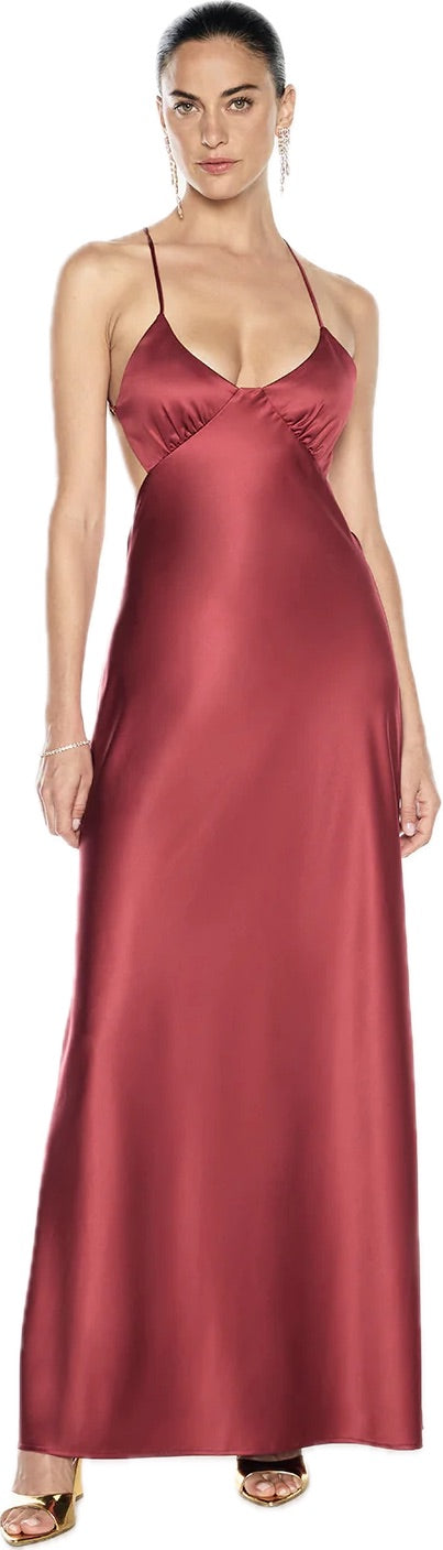 Saturation Point Slip Dress Rouge