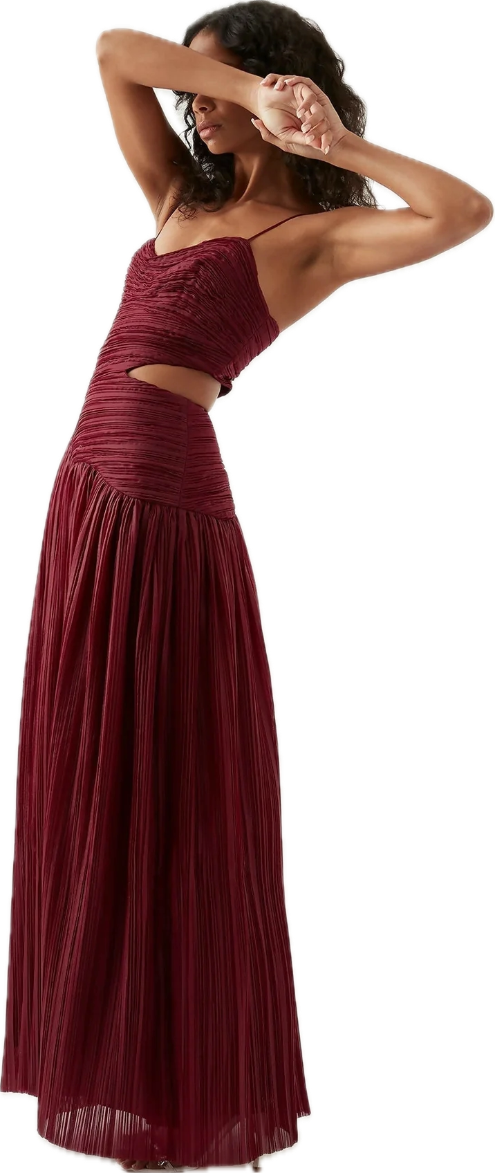 Laurier Wave Maxi Dress