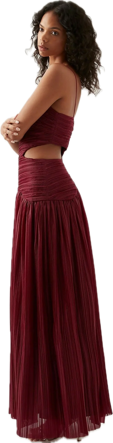 Laurier Wave Maxi Dress