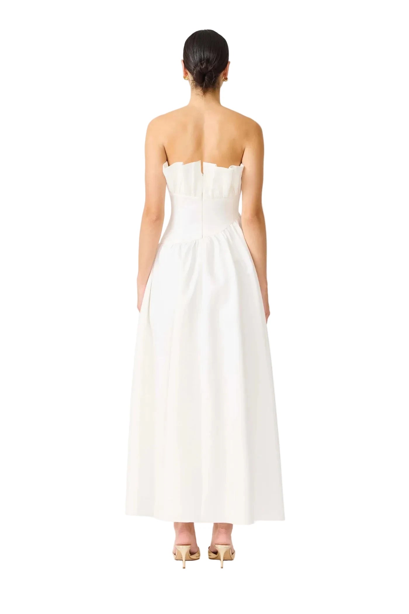 Laurel Maxi Dress White