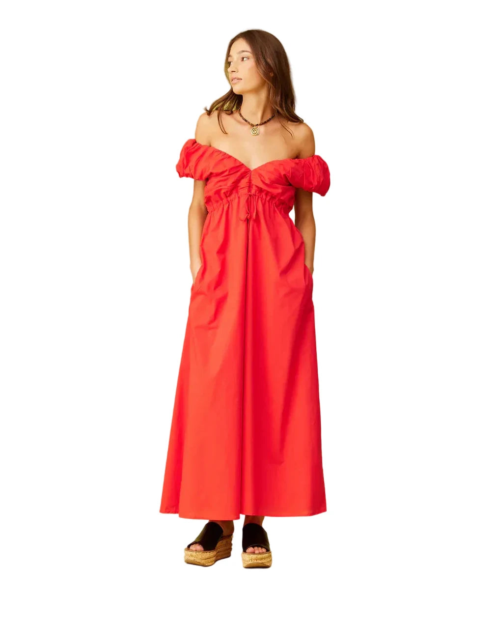 Blanca Dress Cherry