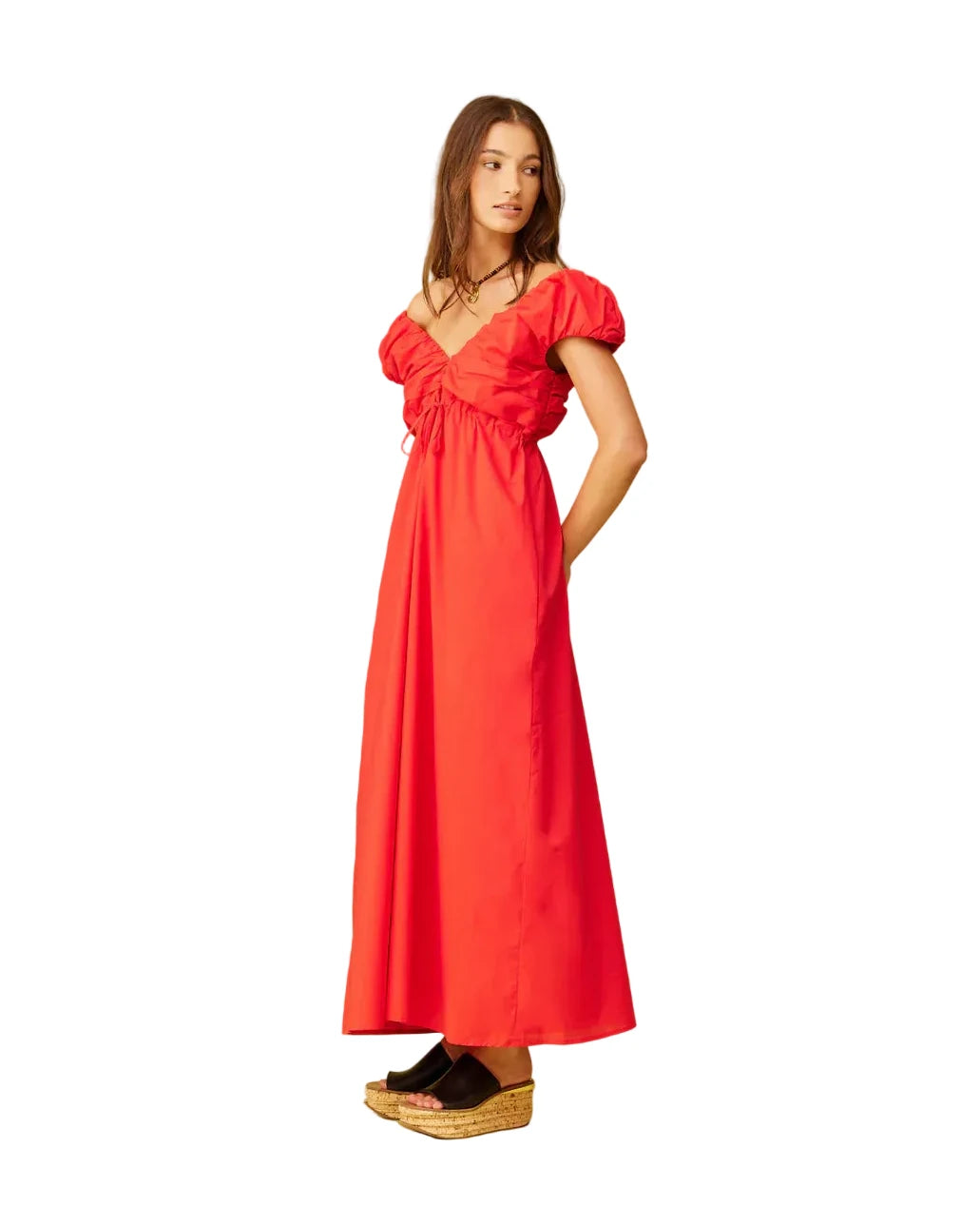 Blanca Dress Cherry
