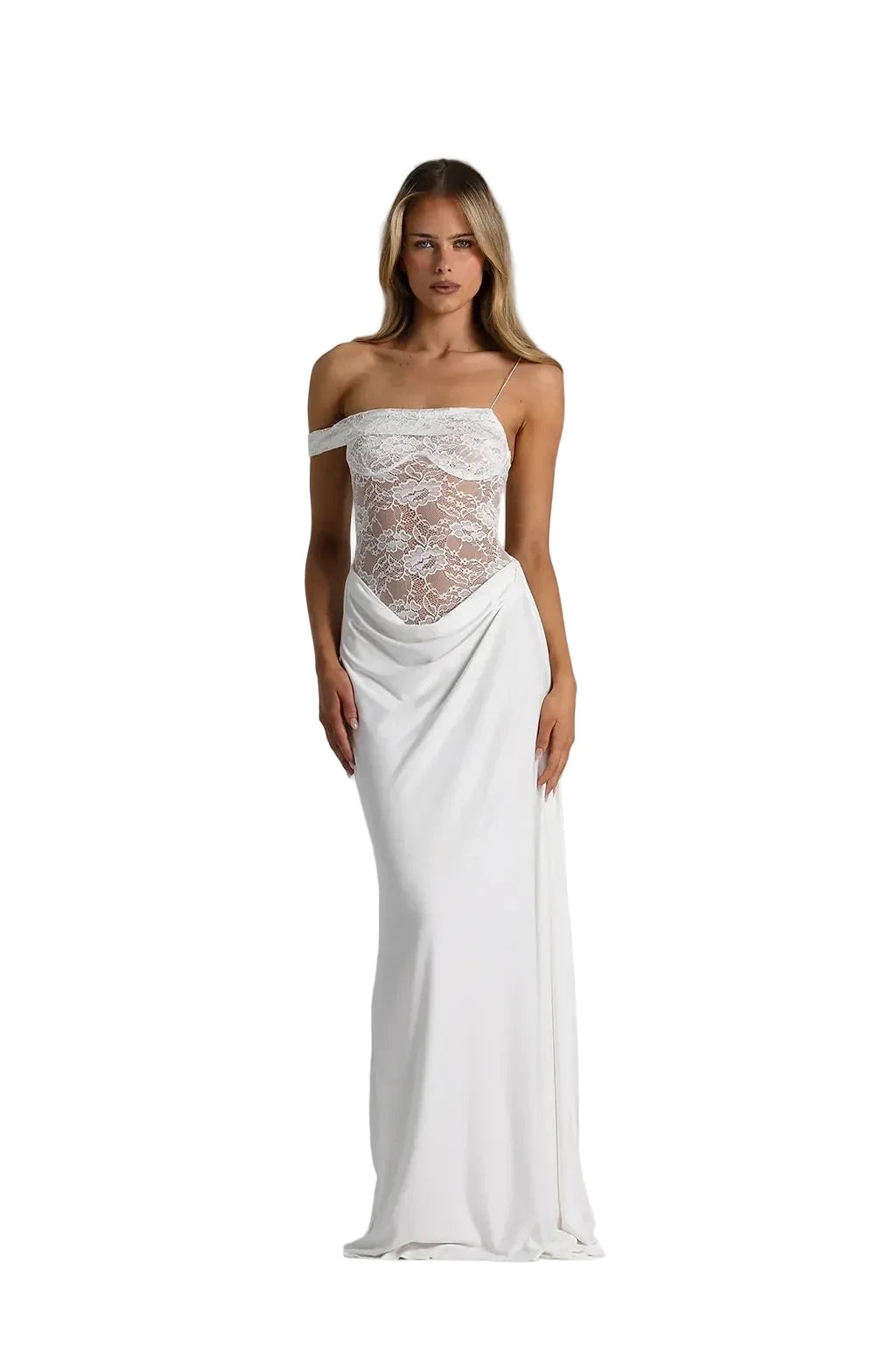 Sloane Dress White