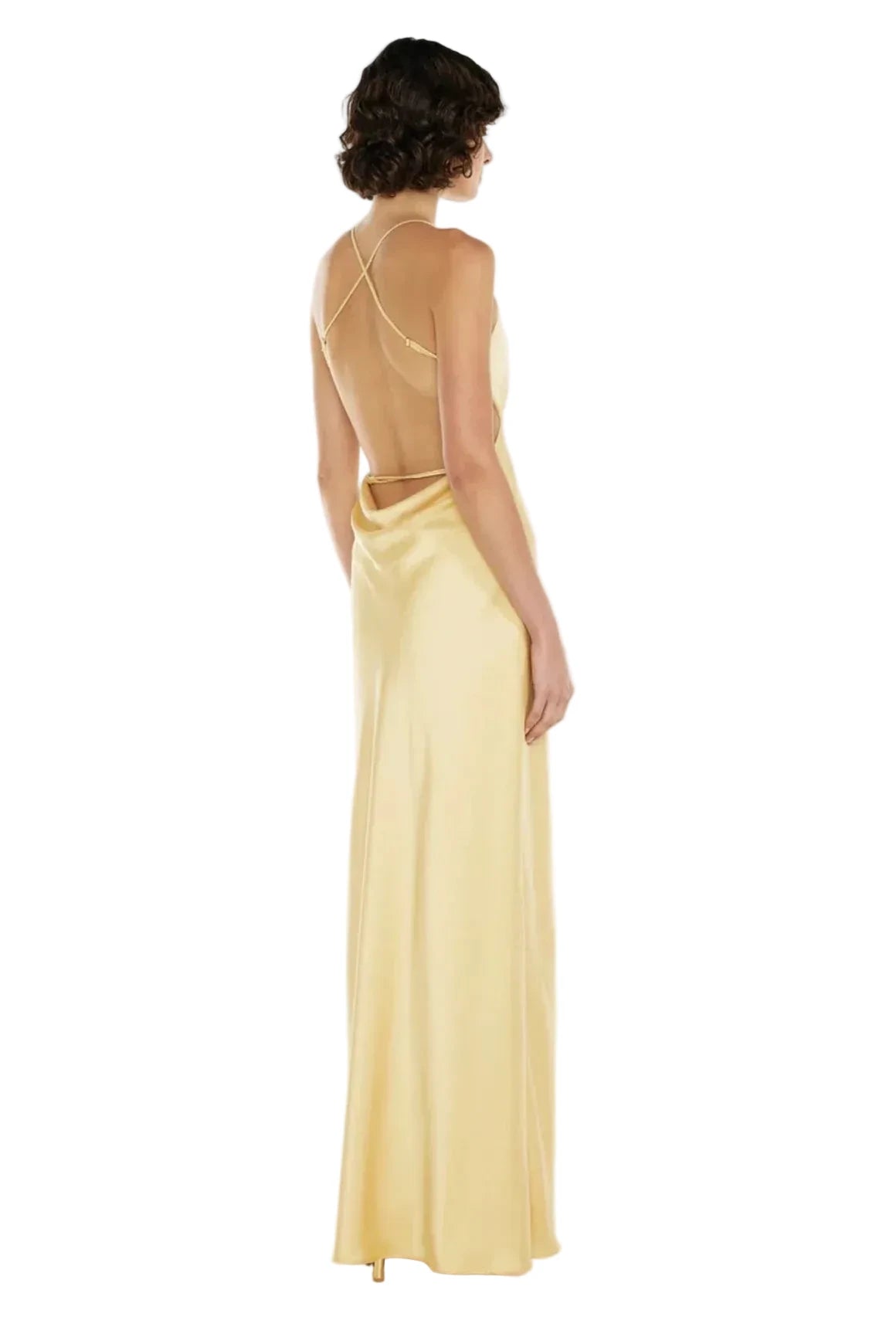 Saturation Point Slip Dress Custard