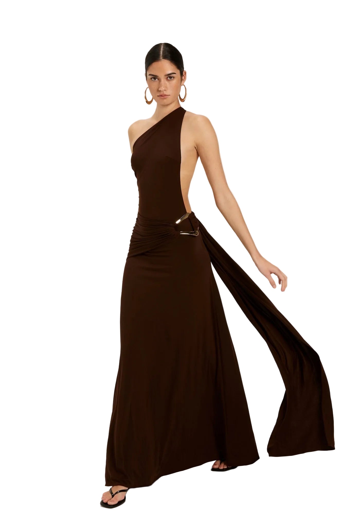 Gaia Gown Brown