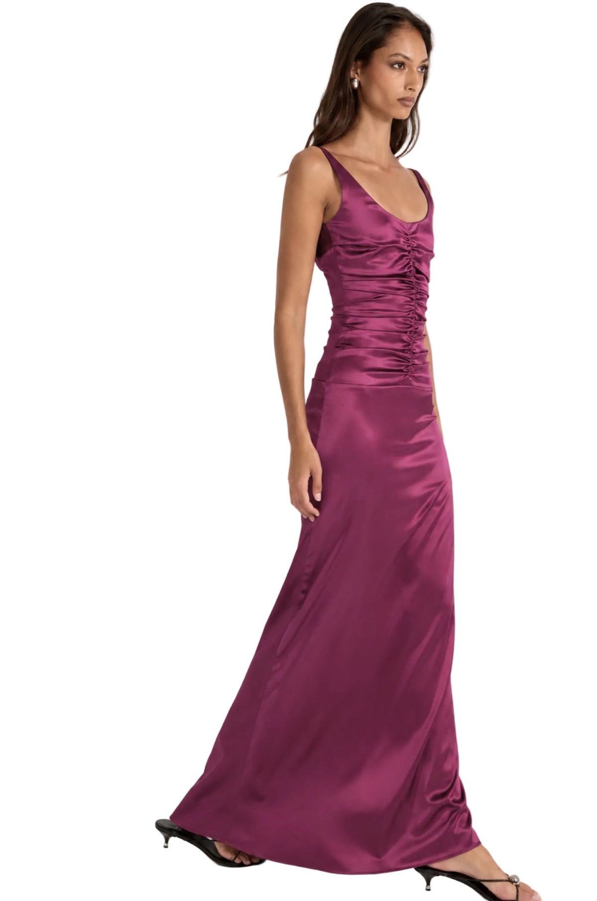 Atlein Gown Plum